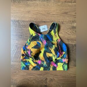 Lululemon NWT size 6 C/D Cups Wunder train long line bra